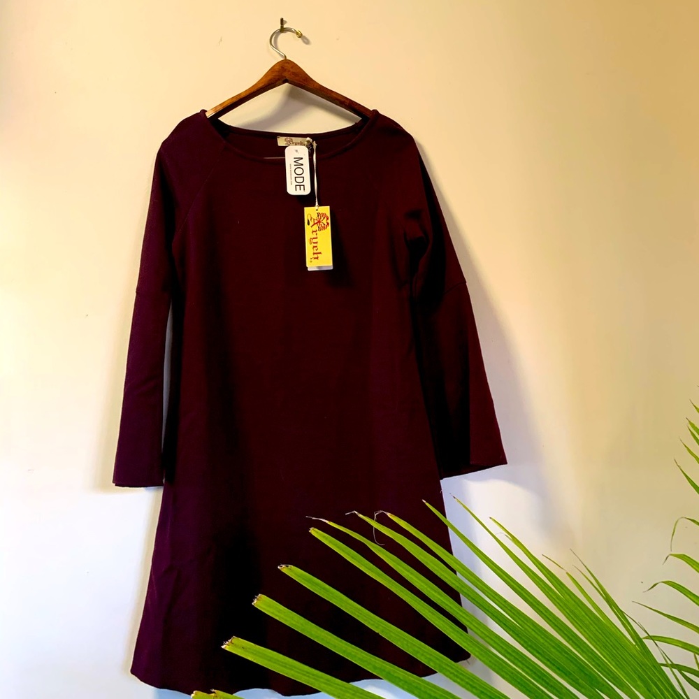 Women’s purple dress